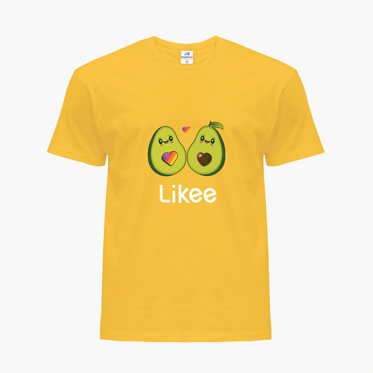 

Детская футболка для девочек Лайк Авокадо (Likee Avocado) (25186-1031-16) 134-140 см Хлопок Желтый