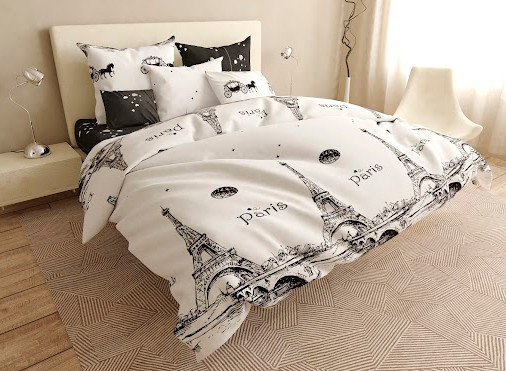 

Двуспальный комплект постельного белья на резинке 180*220 сатин Sleep Well
