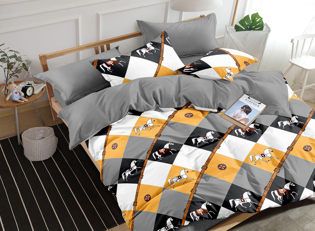 

Двуспальный комплект постельного белья 180*220 сатин Sleep Well