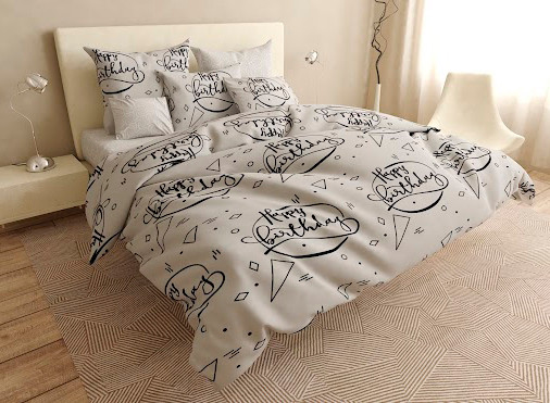 

Полуторный комплект постельного белья 150*220 сатин Sleep Well