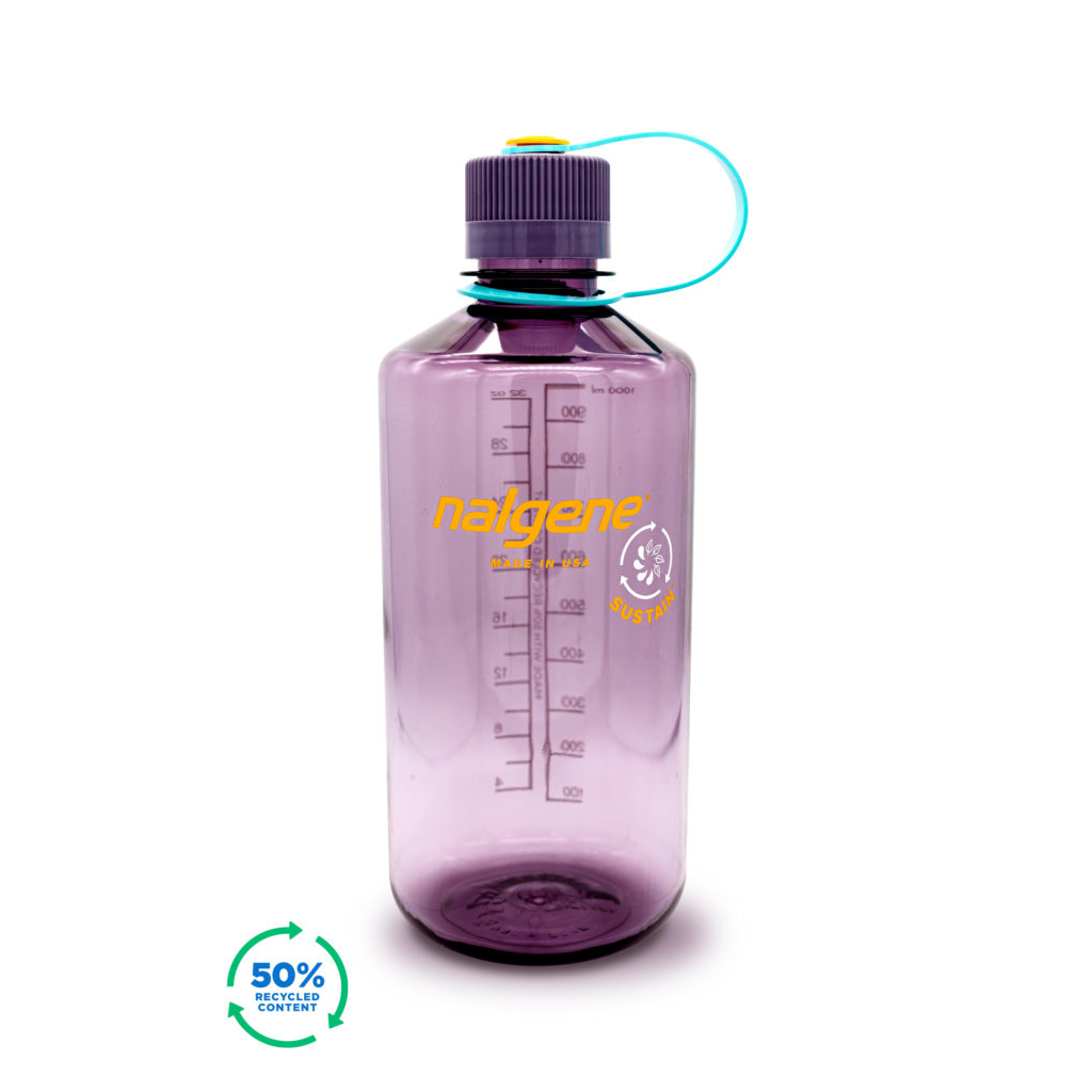 

Бутылка для воды Nalgene Narrow Mouth Sustain Water Bottle 0.95L aubergine 950 мл (NLG 2020-1032)