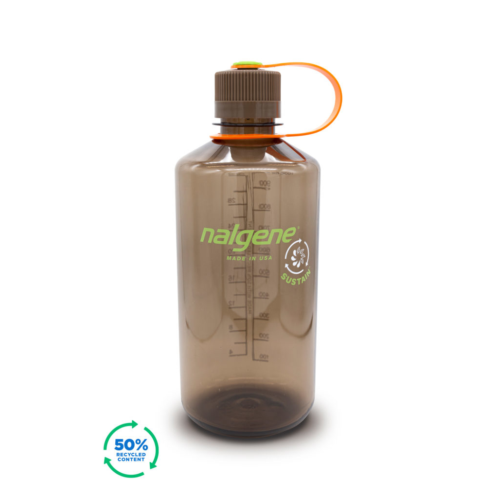 

Бутылка для воды Nalgene Narrow Mouth Sustain Water Bottle 0.95L Woodsman 950 мл (NLG 2020-0832)