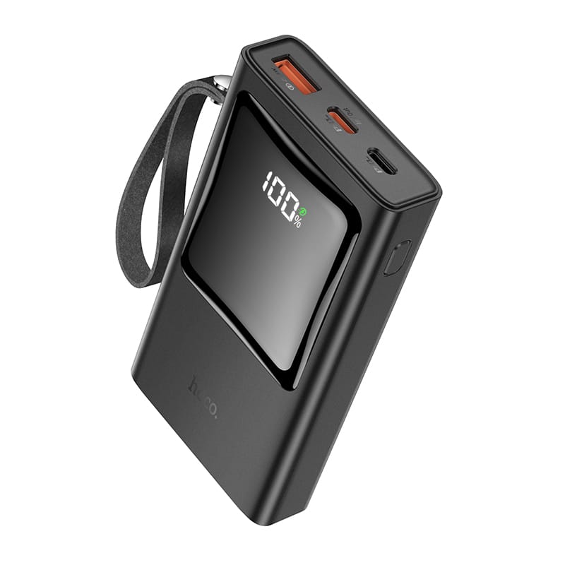 

Повербанк Hoco Q4 10000mAh 22.5W QC 3.0/PD Black