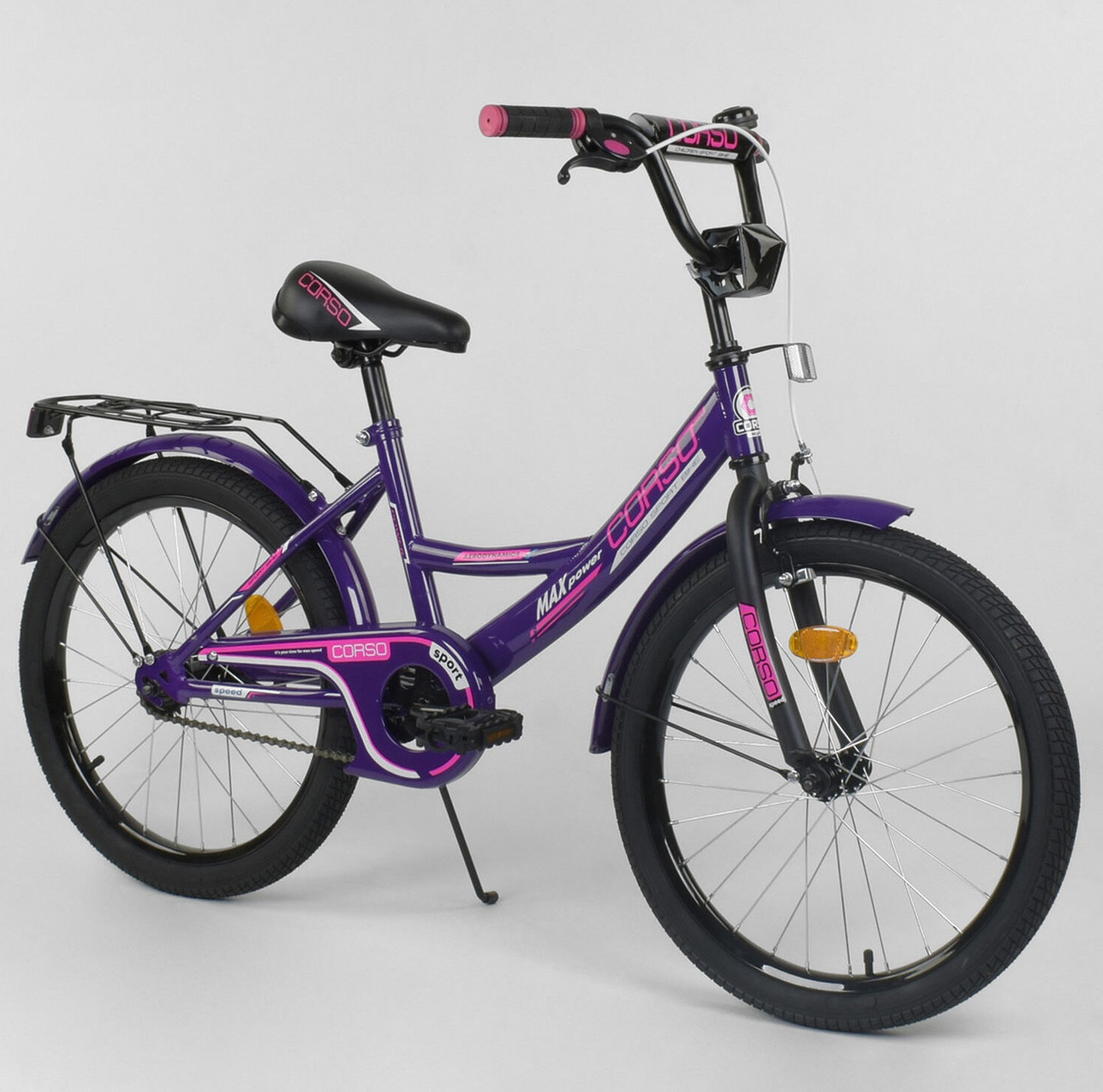 

Велосипед детский CORSO 20" фиолетовый CL-20 Y 1551