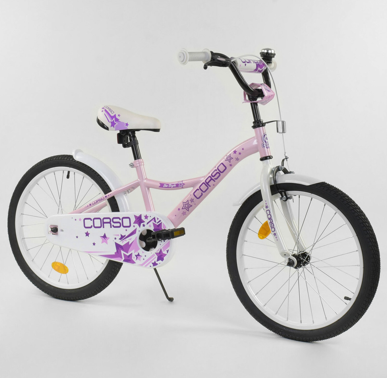 

Велосипед детский CORSO 20" розовый S-30391