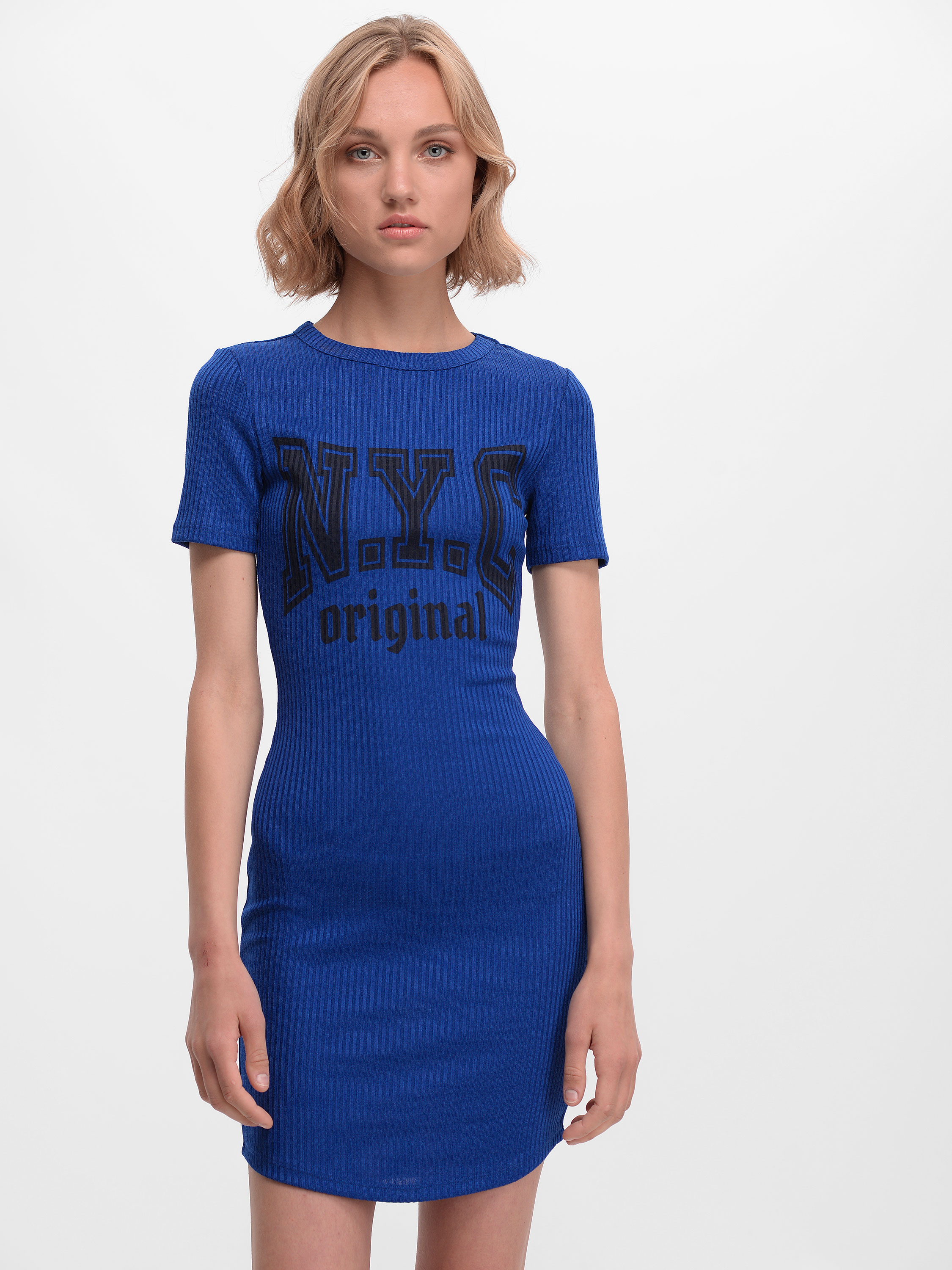 

Платье H&M 3hm05300206  Синее, Платье H&M 3hm05300206 34 Синее