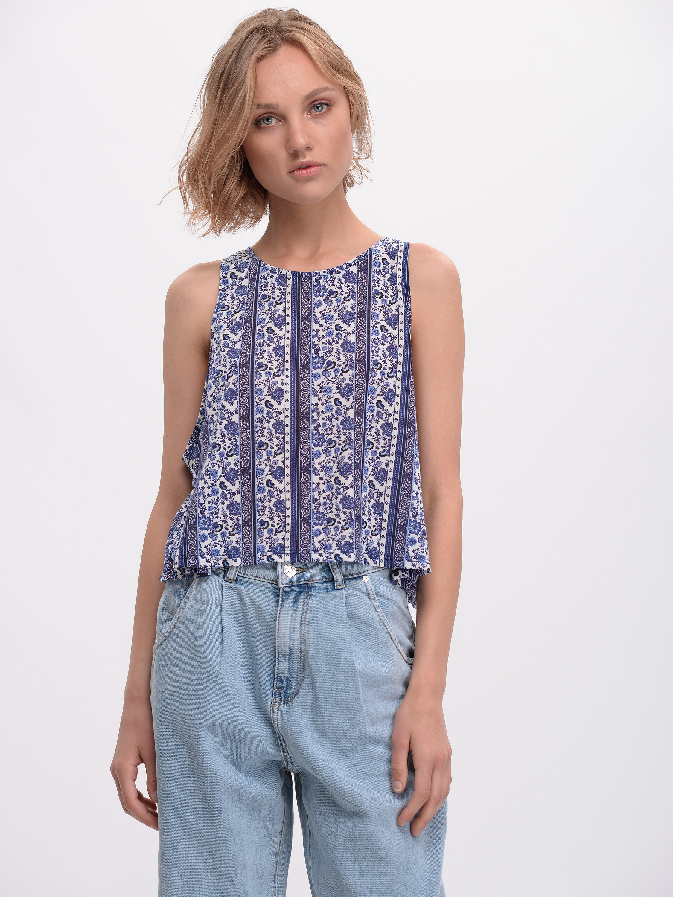 

Топ H&M 3hm06110267  Синий, Топ H&M 3hm06110267 L Синий