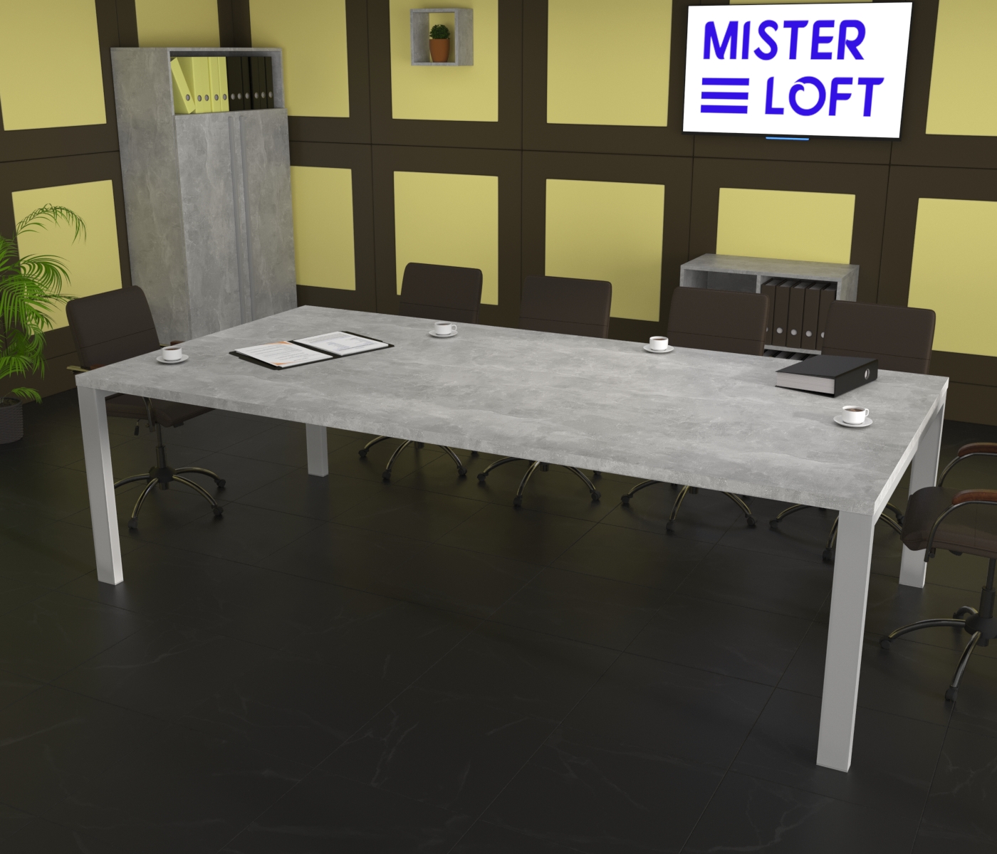 

Стол для переговоров Mister Loft Кларк АL 100240