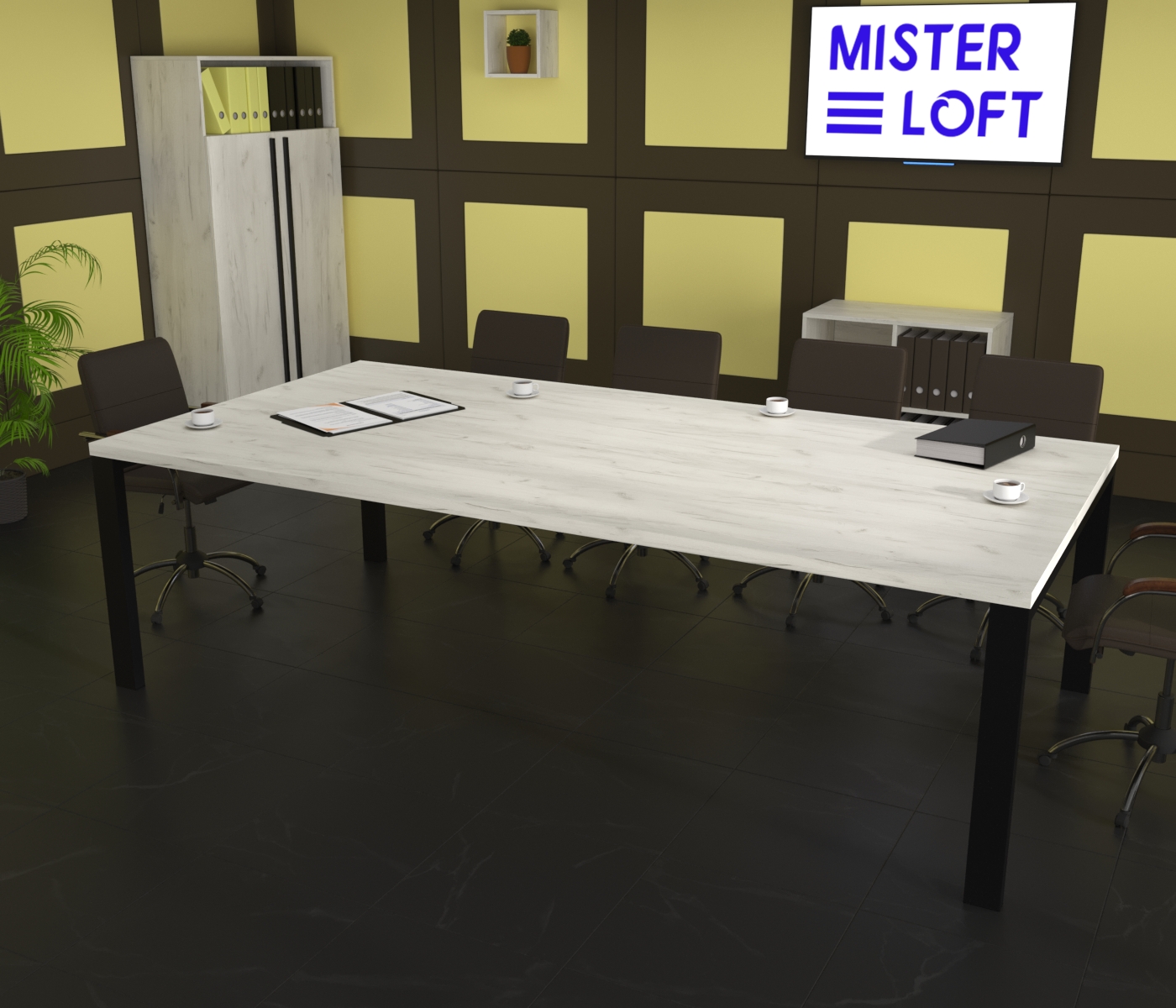

Стол для переговоров Mister Loft Кларк ВL 90260