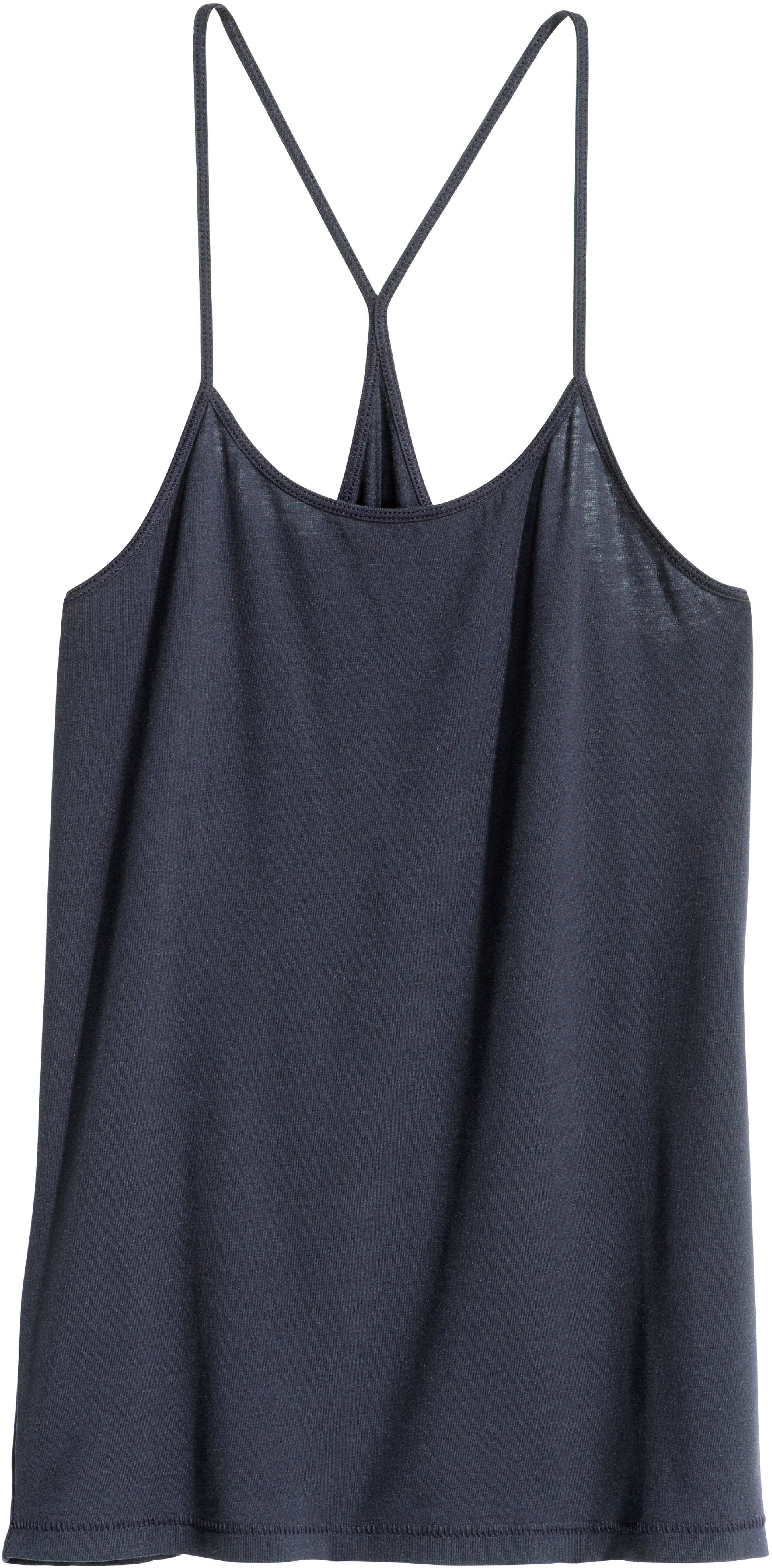 

Майка H&M 3912244 XS Темно-синяя