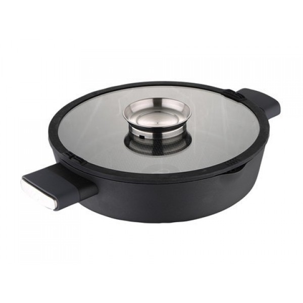 

Сотейник со стеклянной крышкой Bergner BGIC-1540 3,5 л 28 см