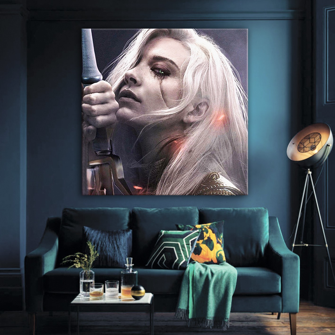 

Картина Ведьмак ,The Witcher 2 Цири 80x80 см (Код товара: idea-52)