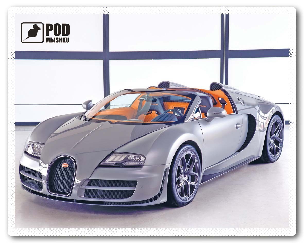 

Коврик для мыши Podmyshku Bugatti