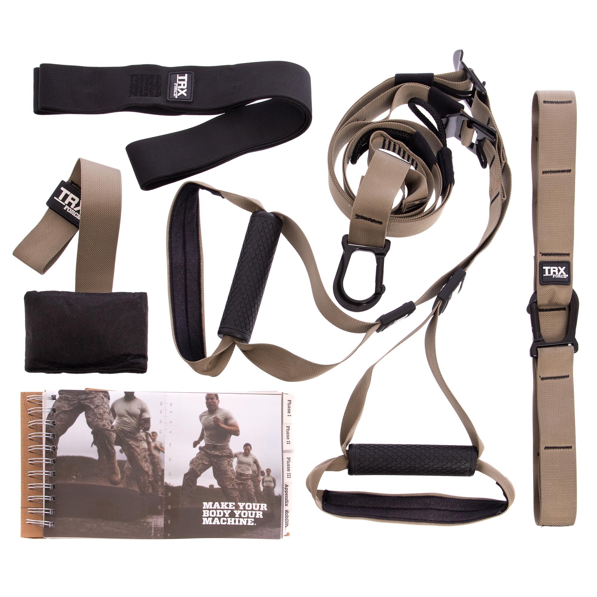 

Тренировочные подвесные петли TRX TACTICAL FORCE T3