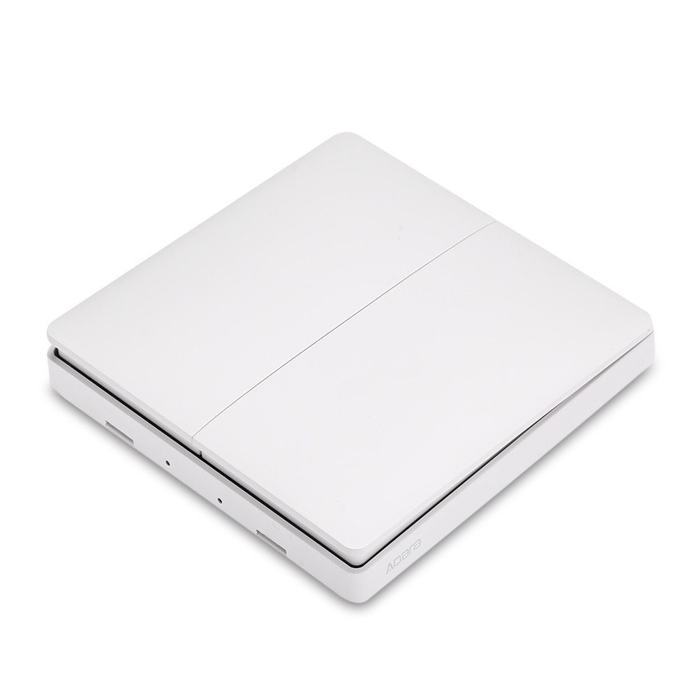 

Беспроводной дистанционный 2-клавишный выключатель Aqara Wireless Switch Zigbee WXKG02LM