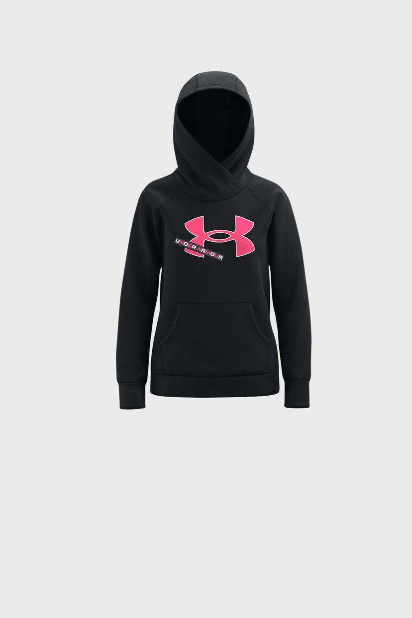 

Детское черное худи Rival Fleece Logo Hoodie Under Armour YXS 1366046-001