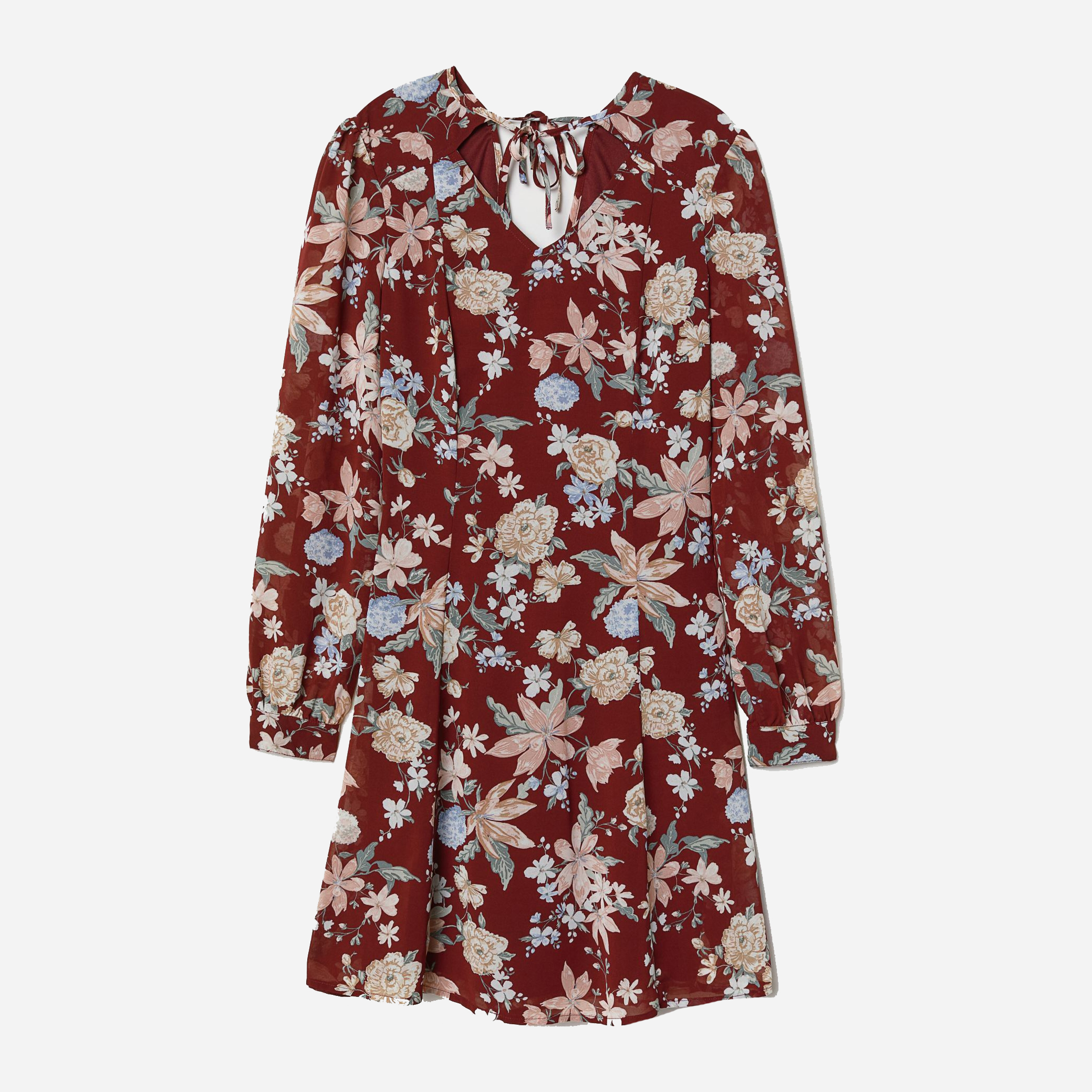 

Платье H&M 1704-9066361  Бордовое, Платье H&M 1704-9066361 38 Бордовое