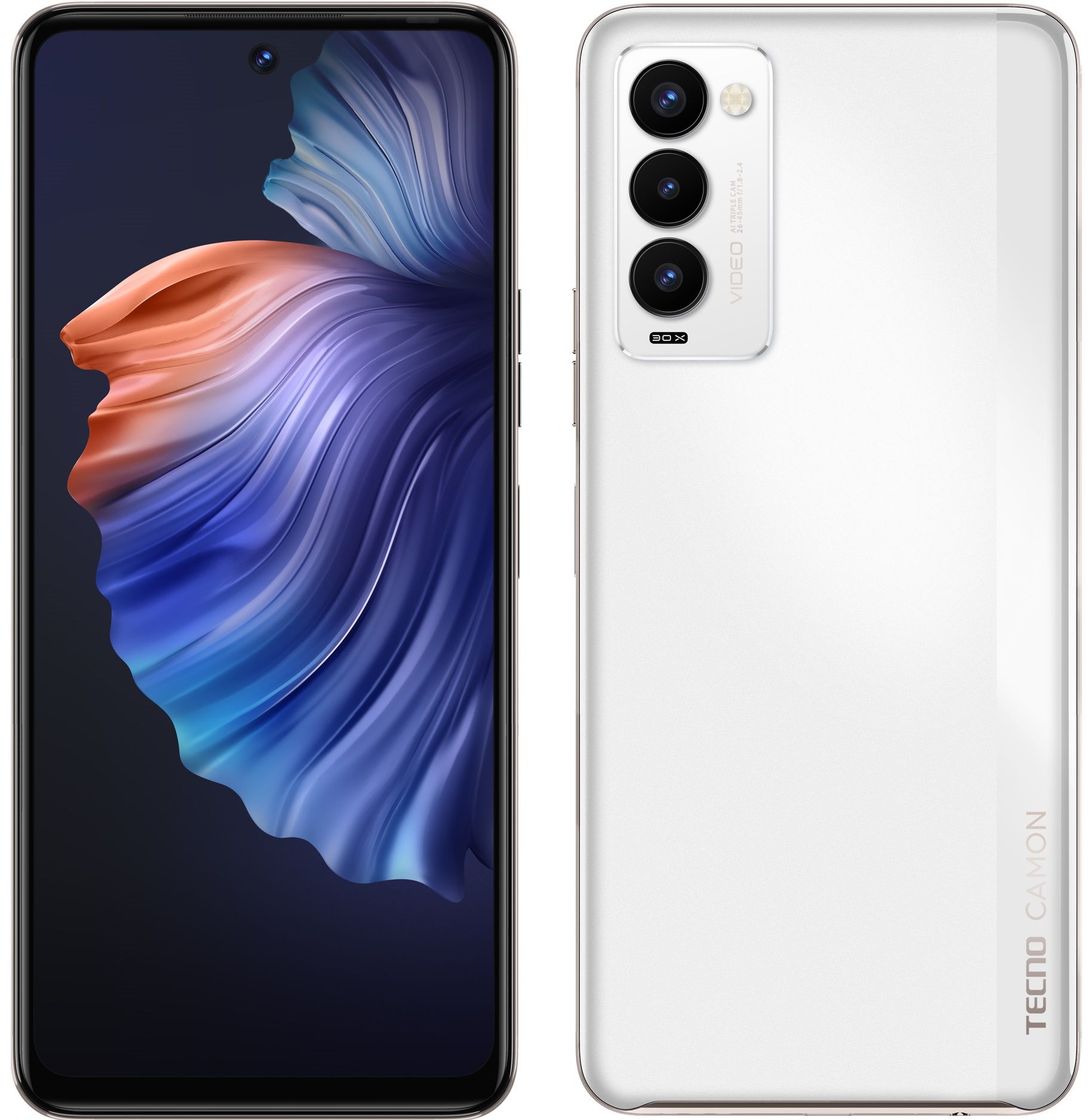 

TECNO Смартфон Camon 18 (CH6n) 6/128Gb NFC Dual SIM Ceramic White