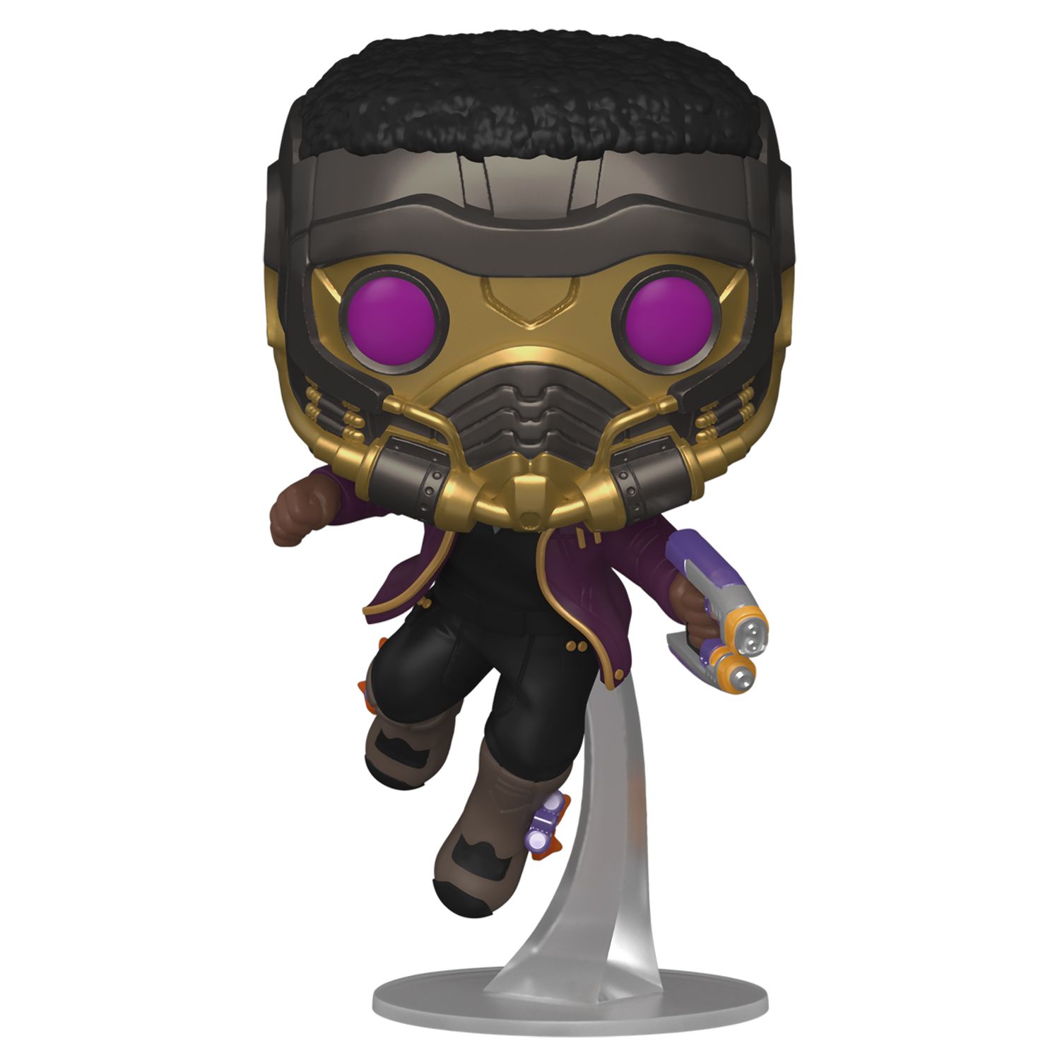 

Funko Коллекционная фигурка Funko POP! Bobble Marvel What If T'Challa Star-Lord 55812 (56938)