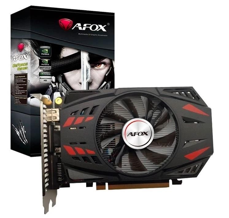 

AFOX Видеокарта Geforce GTX750Ti 4GB GDDR5 128Bit DVI HDMI VGA ATX Single Fan