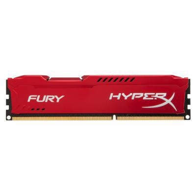 

Оперативная память Kingston DDR3 4Gb 1600 MHz HyperX Fury Red (HX316C10FR/4)