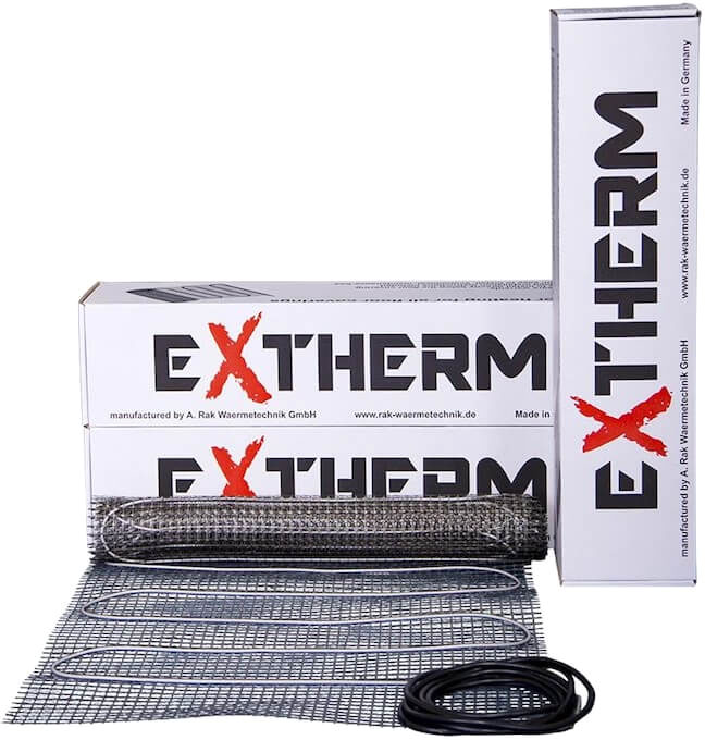 

Нагревательный мат двужильный Extherm 2160 Вт 12 м² (ET ECO 1200-180)