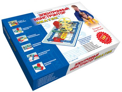 

Конструктор электронный Znatok - ЗНАТОК REW-K003 180 схем
