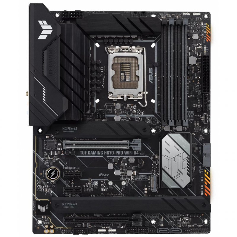 

Материнская плата ASUS TUF GAMING H670-PRO WIFI D4