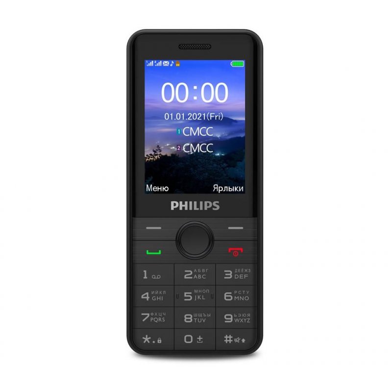 

Мобильный телефон Philips Xenium E172 Black