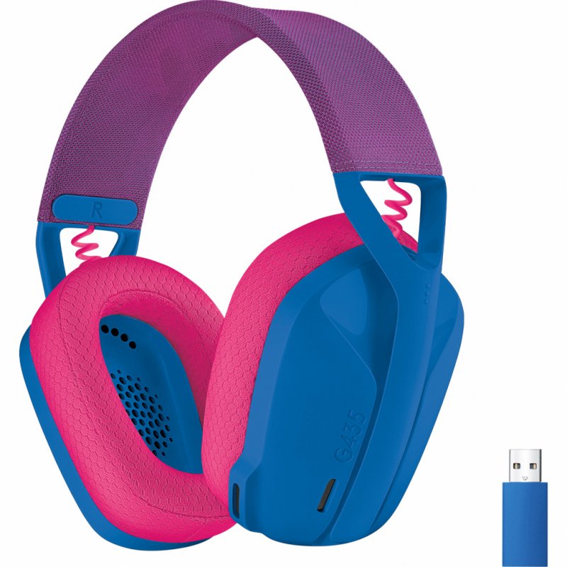 

Наушники Logitech G435 Lightspeed Wireless Gaming Headset Blue (981-001062)