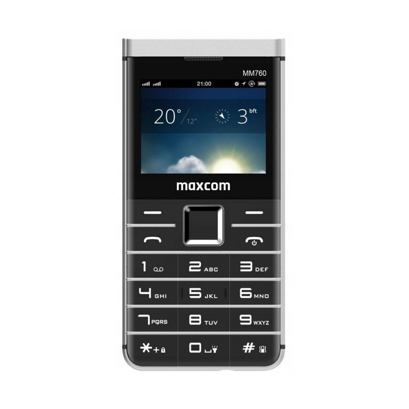 

Мобильный телефон Maxcom MM760 Black