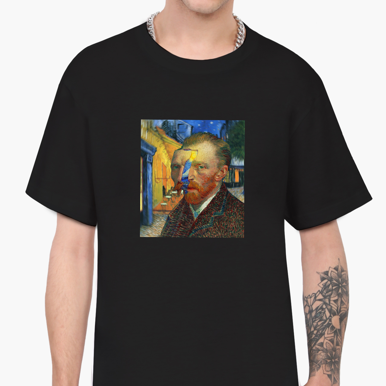 

Футболка мужская Винсент Ван Гог (Vincent van Gogh) (9223-2968-1)  Черная, Футболка мужская Винсент Ван Гог (Vincent van Gogh) (9223-2968-1) S Черная