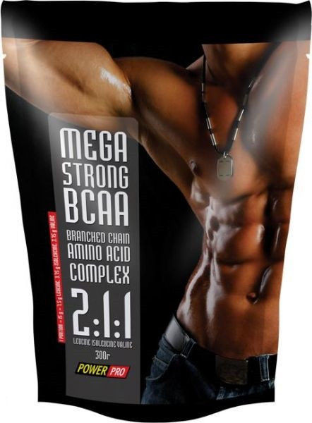 

Аминокислота Power Pro BCAA Mega Strong 2:1:1 300 г