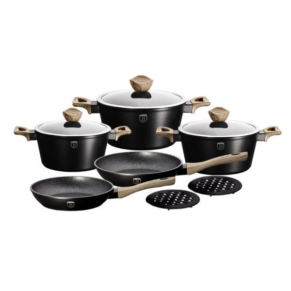 

Набор посуды 10 предметов Ebony Maple Collection Berlinger Haus BH-1533N