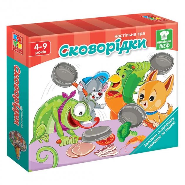 

Настольная игра Vladi Toys Сковородки (VT2309-01)