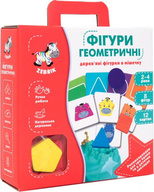 

Набор Геометрических фигур Vladi Toys в мешочке (ZB2001-02)