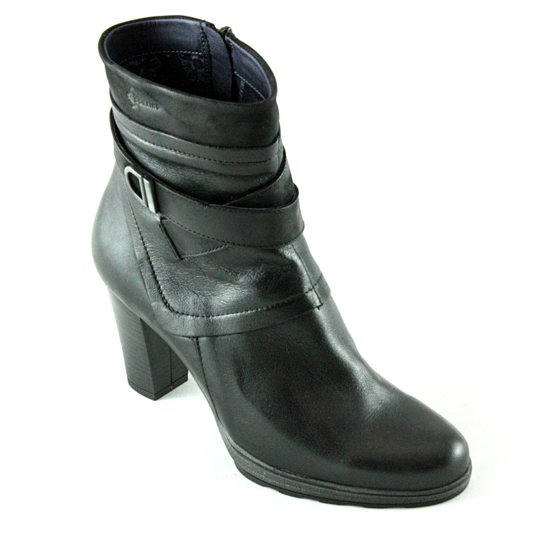 

Полусапоги женскиеDorking Sugar+Nubuk Negro REINA 38 черные