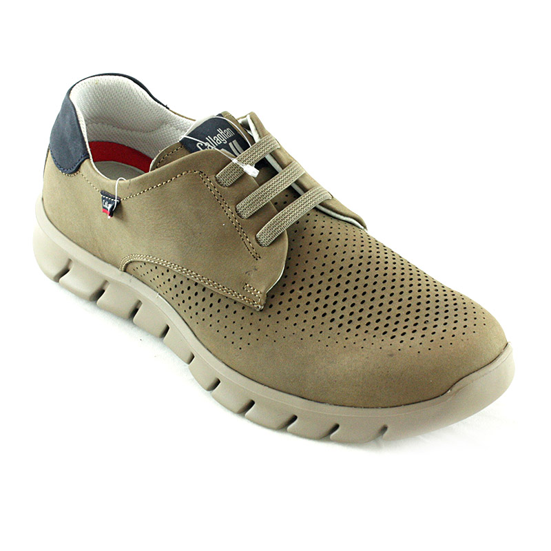 

Туфли мужские CallagHan Used Taupe Marino NAUTY 40 светло коричневые