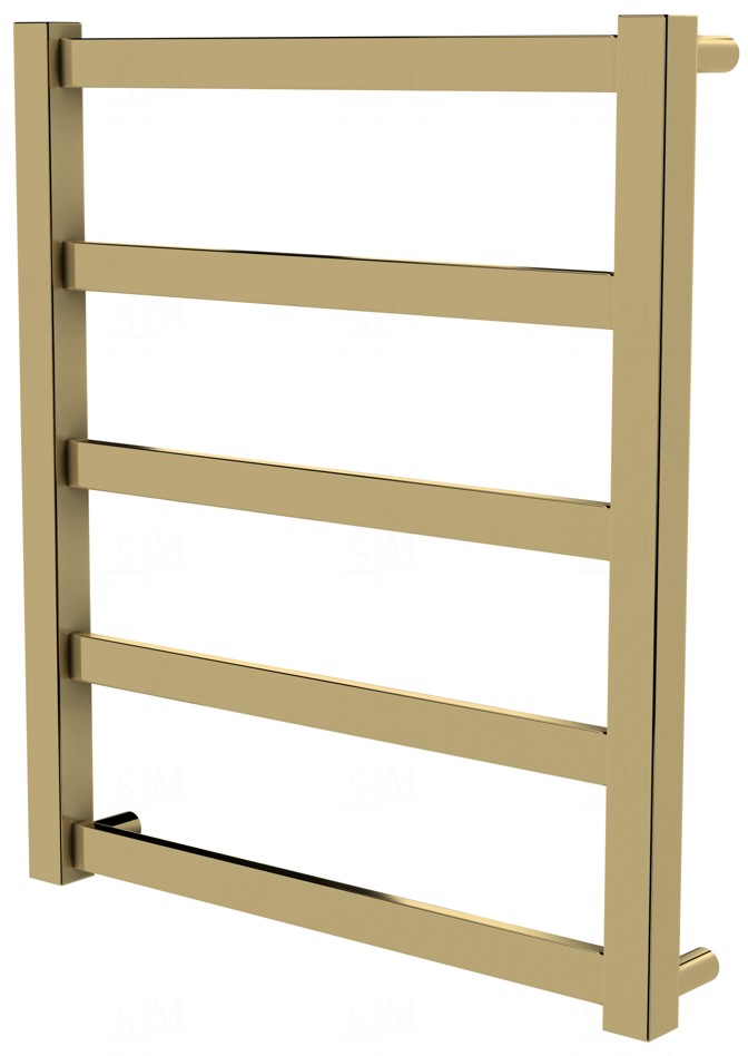 

Сушка для полотенец Extra 5 золото лесенка 550x480, gold