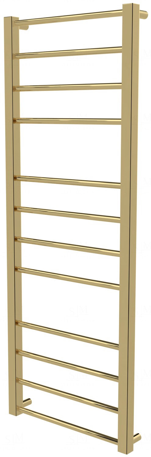 

Сушилка для полотенец Sonnet 11 золото лесенка 1150x430, gold