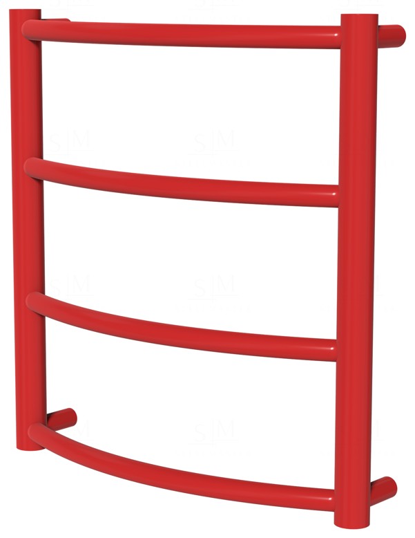 

Полотенцесушитель Classic 4 красная RAL3020 лесенка 450x432, red
