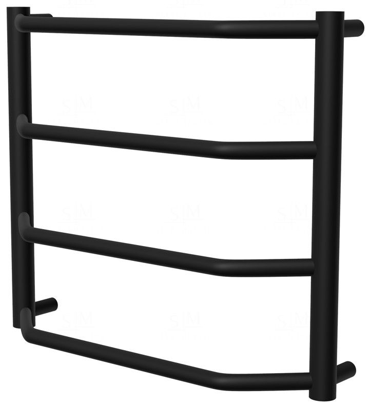 

Сушка для полотенец Standart 4 черная RAL9005 лесенка 450x532, black