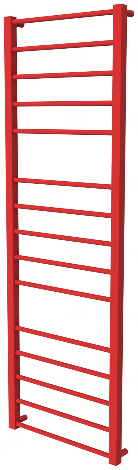

Сушилка для полотенец Sonnet 15 красная RAL3020 лесенка 1450x480, red
