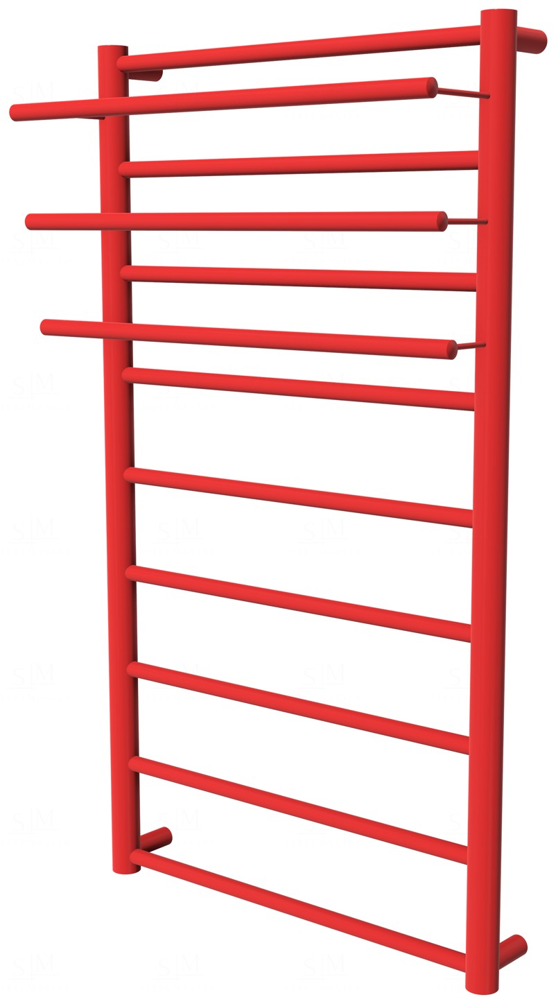 

Полотенцесушитель Elegant 9 красная RAL3020 лесенка 950x482, red