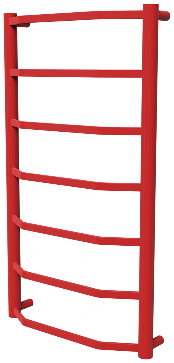 

Красная сушилка для полотенец Luxe 7 RAL3020 лесенка 750x432, red
