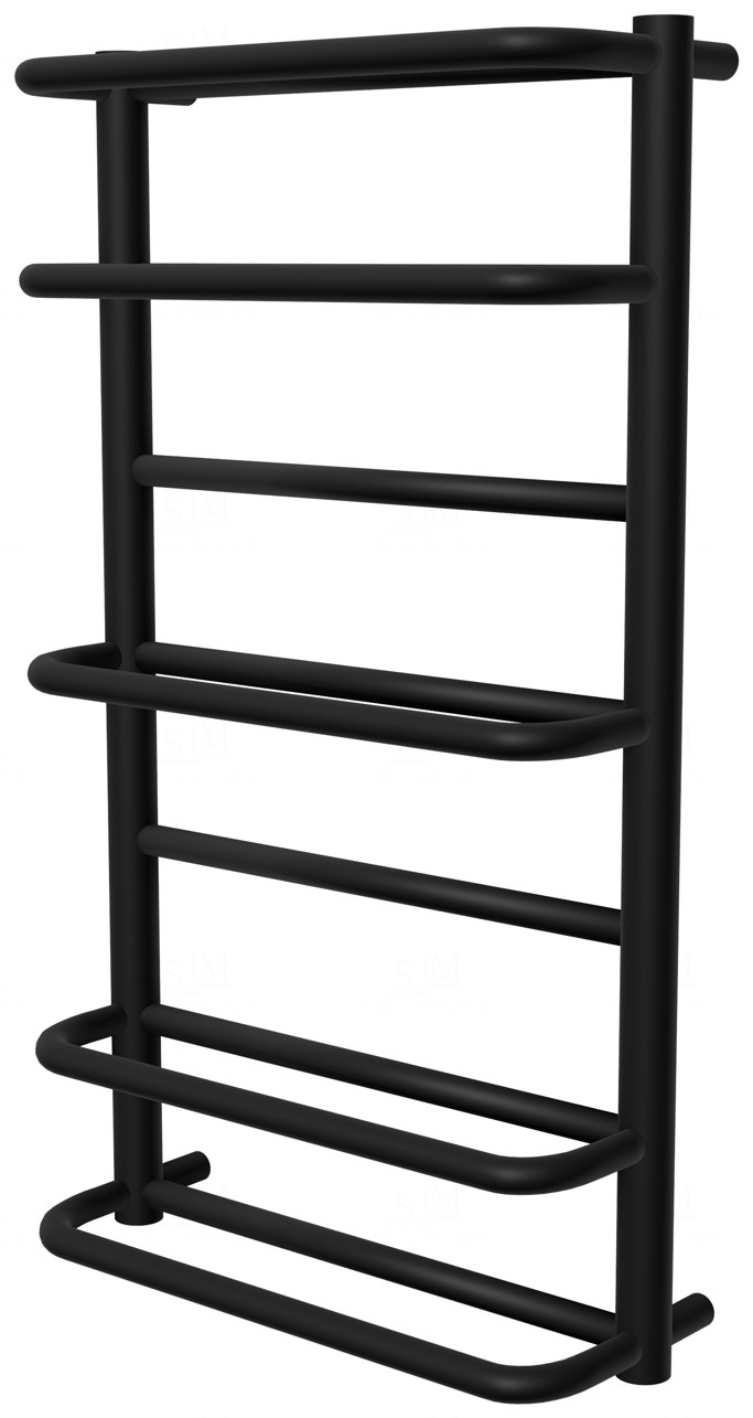 

Черная сушка для полотенец Comfort 7 RAL9005 лесенка 750x432, black