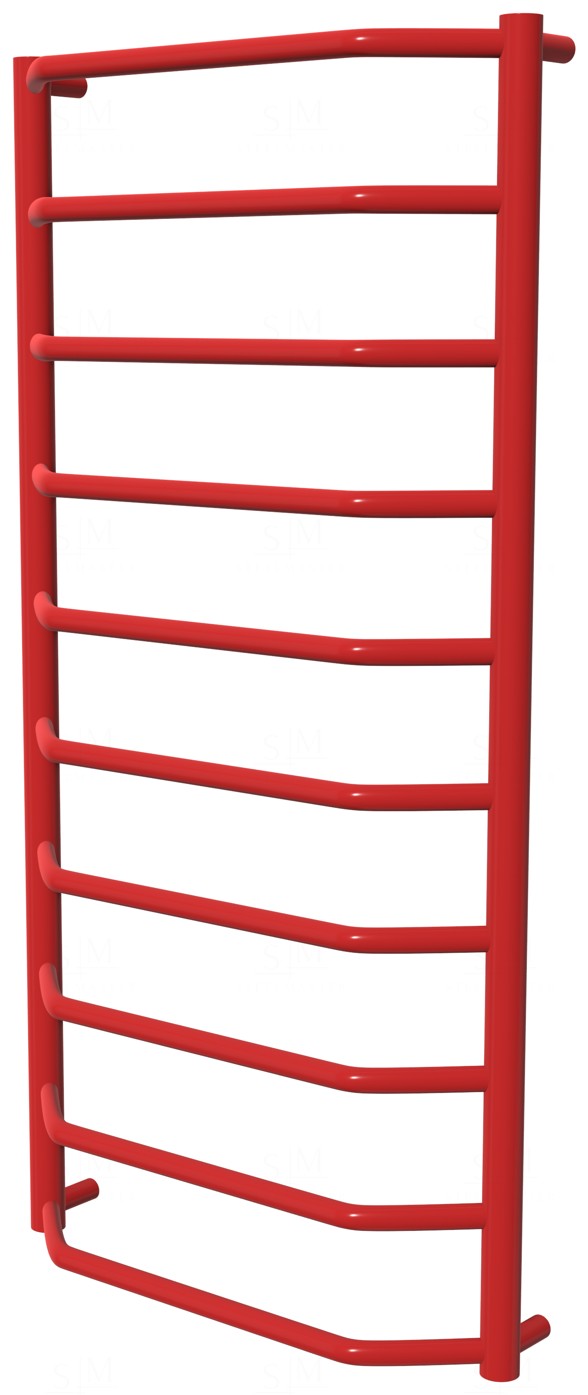

Полотенцесушитель Standart 10 красная RAL3020 лесенка 1050x532, red