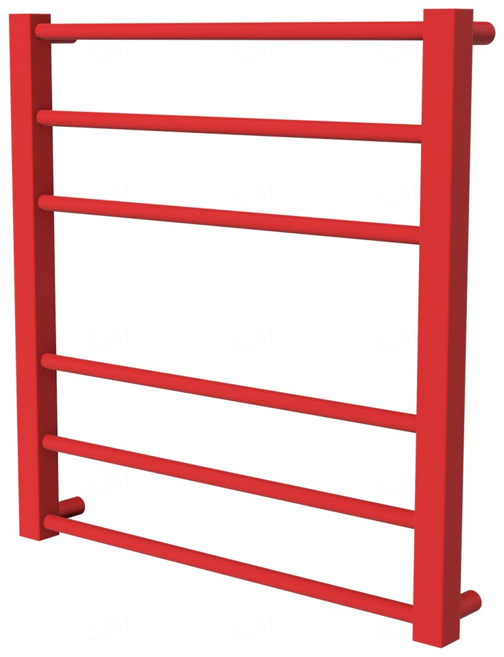 

Полотенцесушитель Sonnet 6 красная RAL3020 лесенка 550x530, red