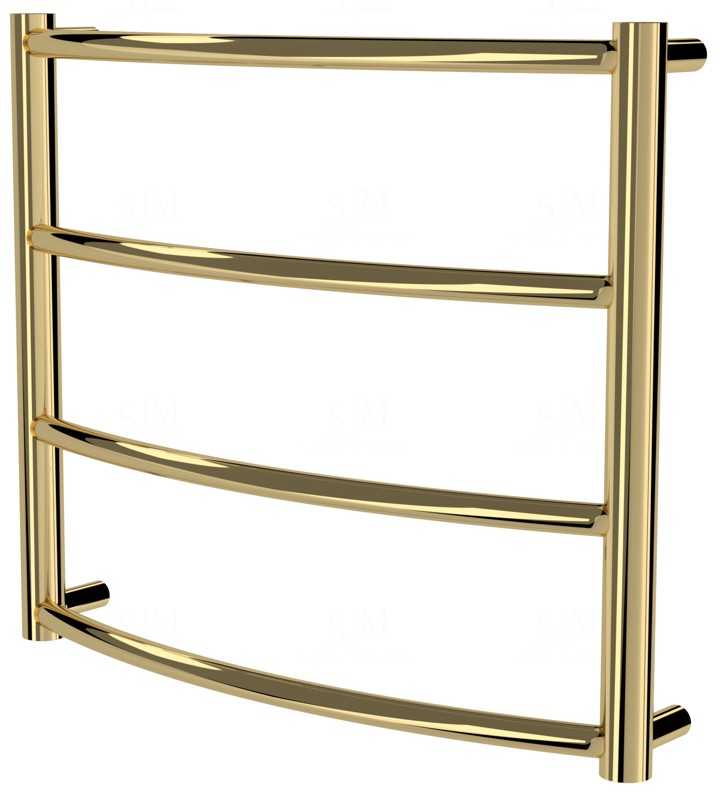 

Полотенцесушитель Classic 4 золото лесенка 450x532, gold