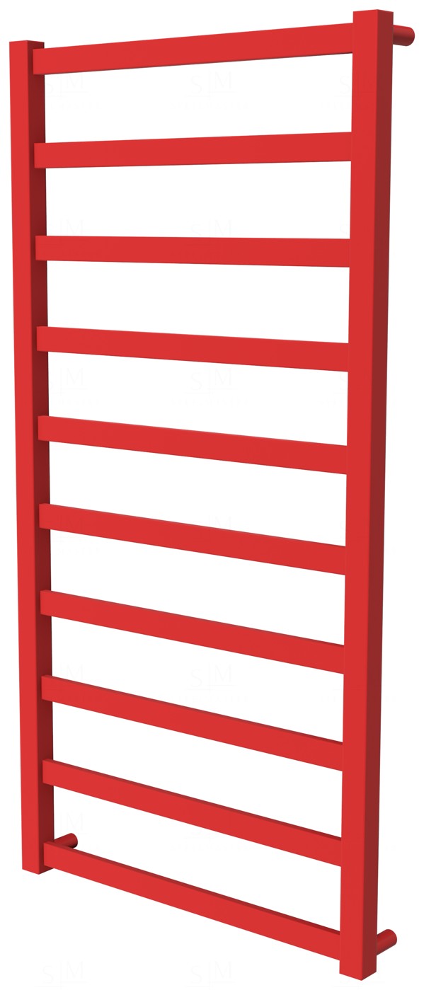 

Красная сушилка для полотенец Extra 10 RAL3020 лесенка 1050x530, red